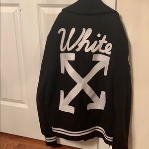 AUTHENTIC PREOWNED OFF-WHITE Varsity Jacket